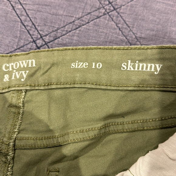 Crown&Ivy skinny jeans size 10 - Picture 3 of 3